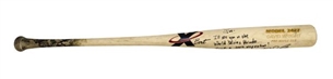 2005-06 David Wright Game Used X-Bat Signed & Inscribed "Ill See You In The World Series Parade" (PSA)